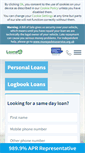 Mobile Screenshot of loans2go.co.uk